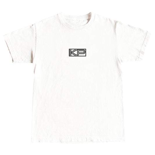 KP White Logo Tee